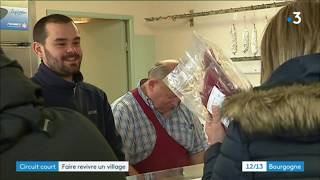 VendenesselèsCharolles  la réouverture dune boucherie fait la joie des habitants [upl. by Meurer735]