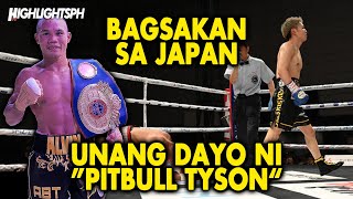 Ang Lakas Pala ng quotPITBULL TYSONquot ng Sultan Kudarat  Alvin Camique vs Ryo Mandokoro [upl. by Eelrac]