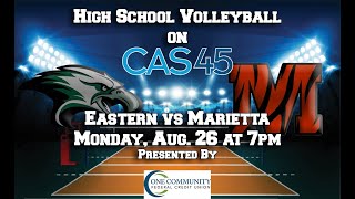 Volleyball Eastern vs Marietta [upl. by Keri]