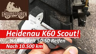 Haltbarkeit  Heidenau K60 Scout  Allroundreifen Endurowandern  Honda Transalp 600 PD06 [upl. by Kutchins]