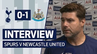 INTERVIEW  MAURICIO POCHETTINO REFLECTS ON NEWCASTLE DEFEAT [upl. by Bruno]