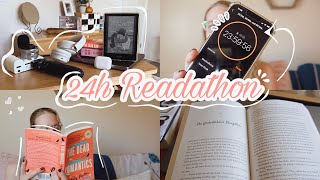 24h READATHON ✨ Ich lese meinen kompletten TBR in 24 Stunden  a SPOILER FREE Reading Vlog [upl. by Grindlay]