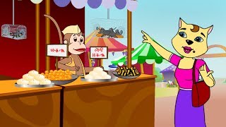 बिल्ली मौसी का बाज़ार  Billi Mausi Ka Bazaar  JingleToons Famous Kids Songs [upl. by Arathorn303]