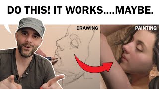 Make BETTER PAINTINGS with these DRAWING tips [upl. by Cassius686]