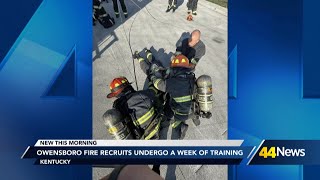 Owensboro Fire recruits undergo training [upl. by Marsden]