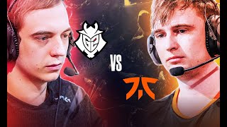 EUROPEJSKIE EL CLASSICO  G2 vs FNATIC [upl. by Lauritz]