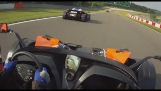 KTM XBow Dallara 240 BHP vs ABT XBow 300 BHP [upl. by Eimia]