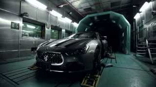 Maserati Ghibli testing inside the climatic wind tunnel [upl. by Ahsenrac]