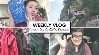 WEEKLY VLOG  livres tri dentiste Espagne [upl. by Ahcsap356]