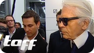 Karl Lagerfeld über seine legendären Sprüche  taff [upl. by Betsey161]