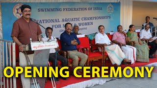 Opening ceremony of the 77th National Aquatic Diving and Water Polo championship Trivandrum [upl. by Klement]