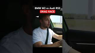 Drag Race New M2 vs RS3 automobile bmw audi dragrace [upl. by Gerik909]