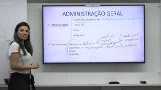 ADMNISTRAÇÃO ESQUEMATIZADA Aula 01 Parte 14 [upl. by Ellimahs]