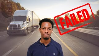 Failed CDL A Permit Test [upl. by Ecnaralc278]