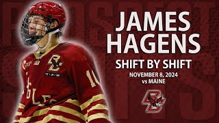 James Hagens vs Maine  Nov 8 2024 [upl. by Hestia685]