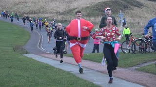 Holyrood Christmas parkrun 2023 [upl. by Noraha]