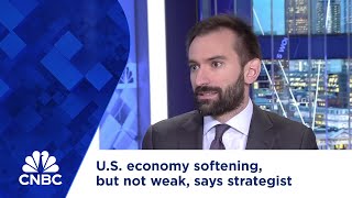 US economy softening but not weak says strategist [upl. by Goran]