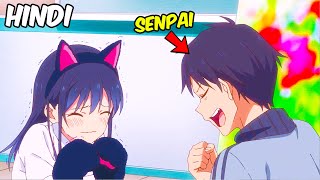 Girl fall in love with his pervert senior hindi anime recap  Its Animes dairy [upl. by Gweneth]