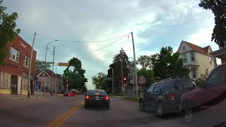 4K Dash Cam  Racine Wisconsin Taylor Ave End To End  Inner City Out Of Town  May 2024 [upl. by Agnew522]