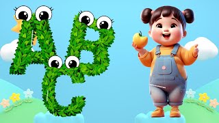 ABC Song  ABC Phonics Song with Ginger Bread  Nursery Rhymes for Kids [upl. by Senhauser110]