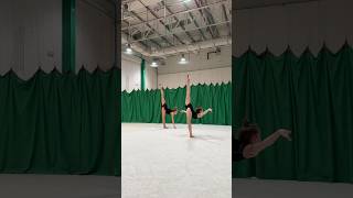 Rhythmic gymnastics in Abu Dhabi amp Dubai ✨ gymnastika abudhabi dubai [upl. by Anoblav]