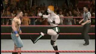 WWE SVR10 Sheamus vs John Cena TLC WWE Championship pt1 [upl. by Neyugn986]