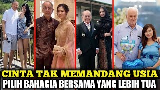 BEDA JAUH⁉️ DERETAN ARTIS CANTIK YANG MENIKAH DENGAN PRIA YANG LEBIH TUA [upl. by Heinrick]