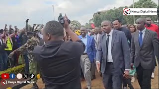 Former DP Gachagua steals the show as he leaves Embu event attended by Ruto Uhuruamp Kindiki [upl. by Theodora424]