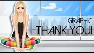 Stardoll Graphic 1000 Subs Special Thank you [upl. by Marcell]