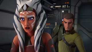 Star Wars Rebels  Ahsoka Tano amp Darth Vader sense each other 1080p [upl. by Sparky19]