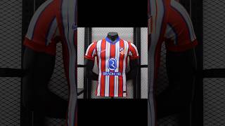 Here are Atletico Madrid new kits 2425 home away third footballshirt atleticomadrid [upl. by Jarred864]