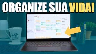 CHEGOU o NOTION CALENDAR Como organizar sua vida nele DE FORMA PRÁTICA [upl. by Ronyar316]