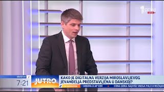 SRPSKA KULTURA predstavljena u Parizu Kopenhagenu i Trstu  Arno Gujon  Prva TV [upl. by Jaf678]