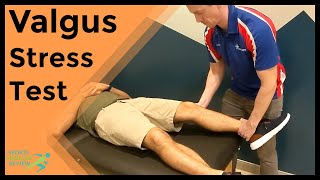 Valgus Stress Test for MCL Injuries [upl. by Lakim375]