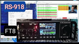 QUICK RS918 SDR QRP Transceiver  WSJTX FT8  FULL SET UP amp TEST [upl. by Amoreta]