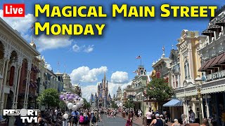 🔴Live Magical Main Street Monday at Magic Kingdom  Walt Disney World Live Stream  1824 [upl. by Jeremias]