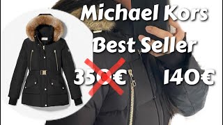 Michael Kors Best Winter Jacket  Try On Haul Michael kors best seller Unboxing Michael kors 2022 [upl. by Lenroc914]