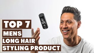 Ultimate Guide 7 Best Styling Products for Men’s Long Hair [upl. by Yerffeg]