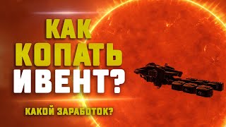 EVE Online КАК КОПАТЬ НА ИВЕНТЕ Какой заработок и что нужно делать [upl. by Silver]