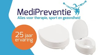 Toiletverhogers plaatsen  Toilet verhoger  5 cm 10 cm 15 cm  Ook met deksel  Toilethulpmiddelen [upl. by Bixby632]