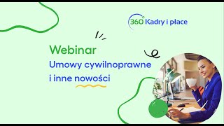 Umowy cywilnoprawne w 360 Kadry i płace [upl. by Yaffit725]