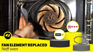 How to Replace a Fan Oven Element in a Neff Cooker [upl. by Dorca]