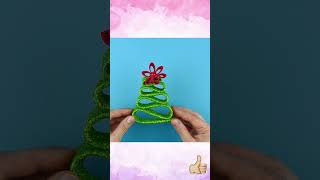 Albero di Natale in gomma eva fai da te🎄Christmas tree with foam sheet short [upl. by Bernadette]