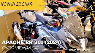 TVS APACHE RR 310 New Model 2024  Now in Silchar  OVERVIEW VLOG  RIDE REVIEW COMING SOON [upl. by Orsini975]