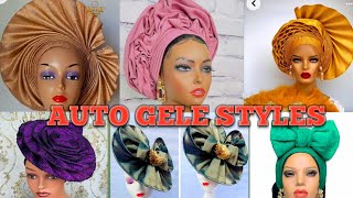 AWESOME DIFFERENT AUTO GELE STYLES  NIGERIAN HEAD GEAR [upl. by Berghoff]