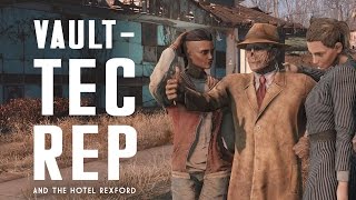 The Full Story of the VaultTec Rep amp the Hotel Rexford  Fallout 4 Lore [upl. by Haimarej617]