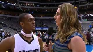 Bleacher Report  Sacramento Kings PG Rajon Rondo almost drops an Fbomb in postgame interview [upl. by Sarnoff]