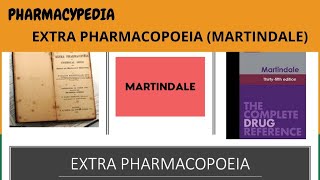 EXTRA PHARMACOPOEIA  MARTINDALE  INTRODUCTORY PHARMACEUTICS 1  BPHARM  1st SEMESTER [upl. by Garcia]