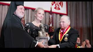 Archons of the Ecumenical Patriarchate Award Yulia Navalnaya the 2024 Athenagoras Human Rights Award [upl. by Higginson153]