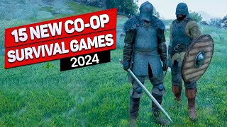 15 New Survival CoOp Games 2024 [upl. by Annayehc786]